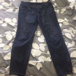 Ann Taylor Loft cropped denim jeans